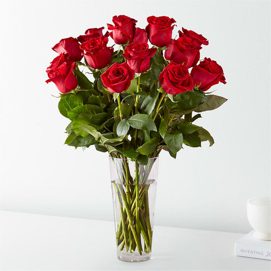 Long Stem Red Rose Bouquet – VICKIE'S FLOWERS, Cypress CA