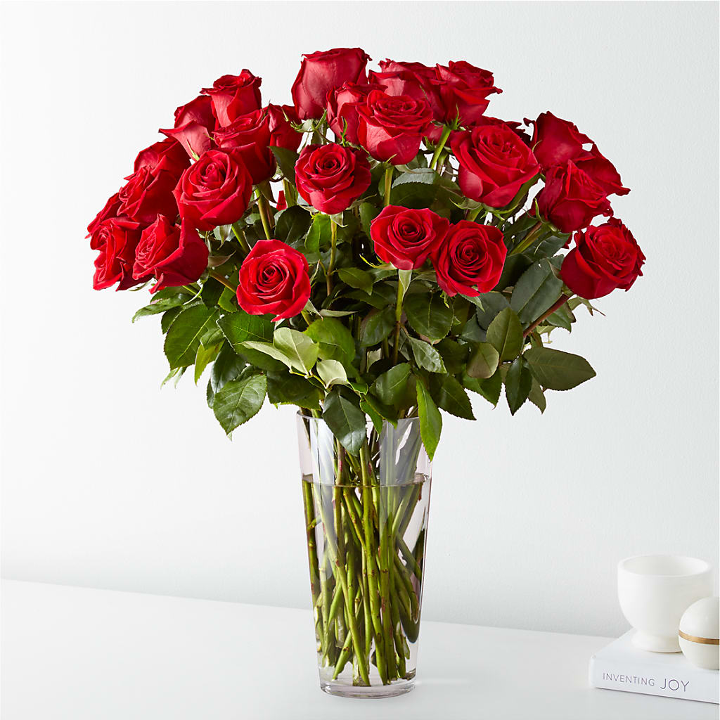 Long Stem Red Rose Bouquet – VICKIE'S FLOWERS, Cypress CA