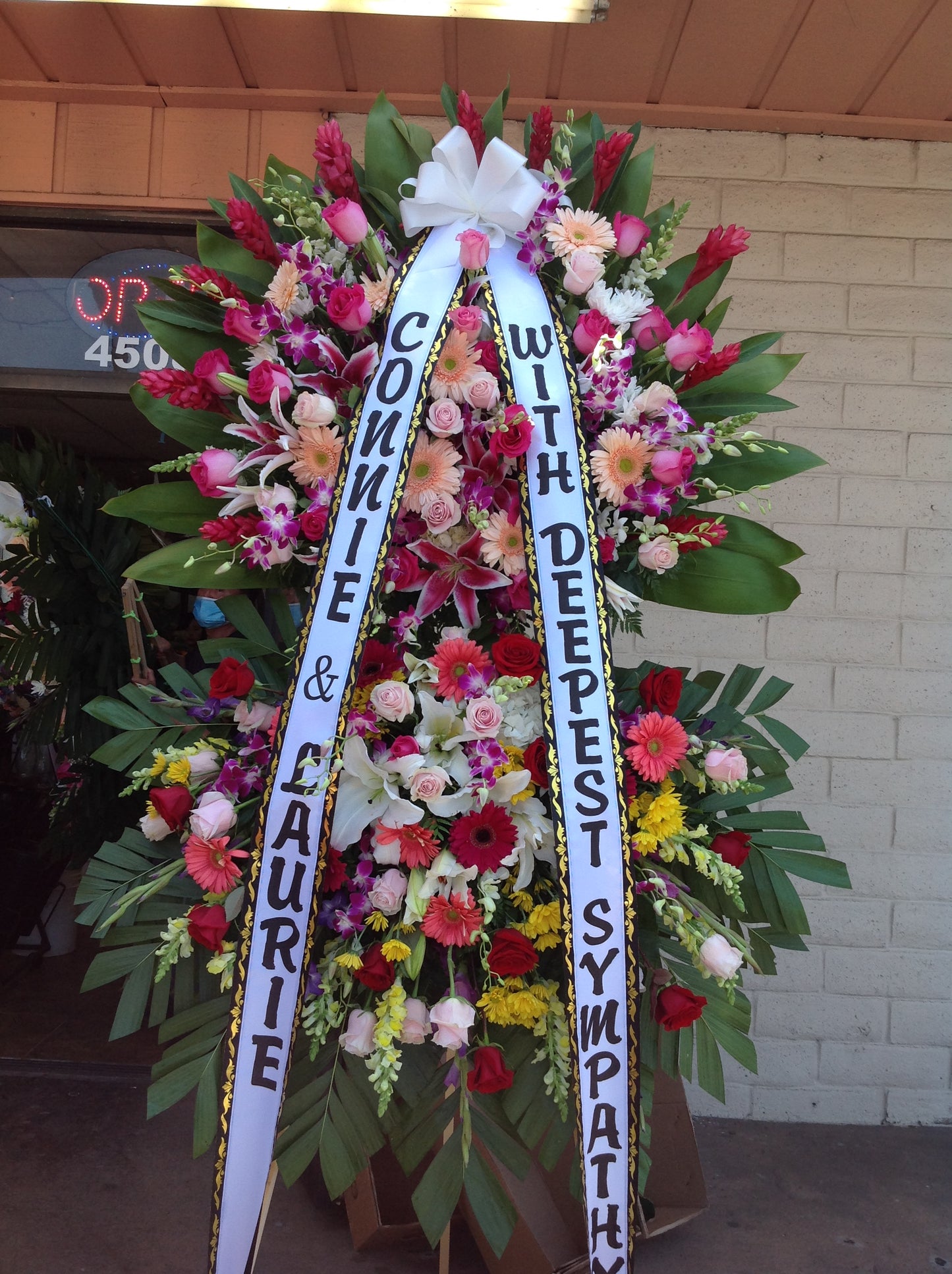 Ribbon Banner – VICKIE'S FLOWERS, Cypress CA