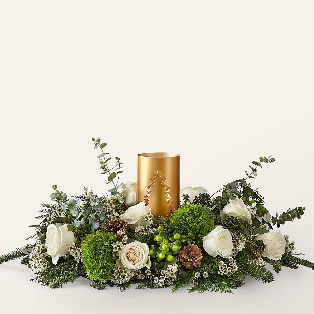 Chestnuts Roasting Centerpiece – VICKIE'S FLOWERS, Cypress CA