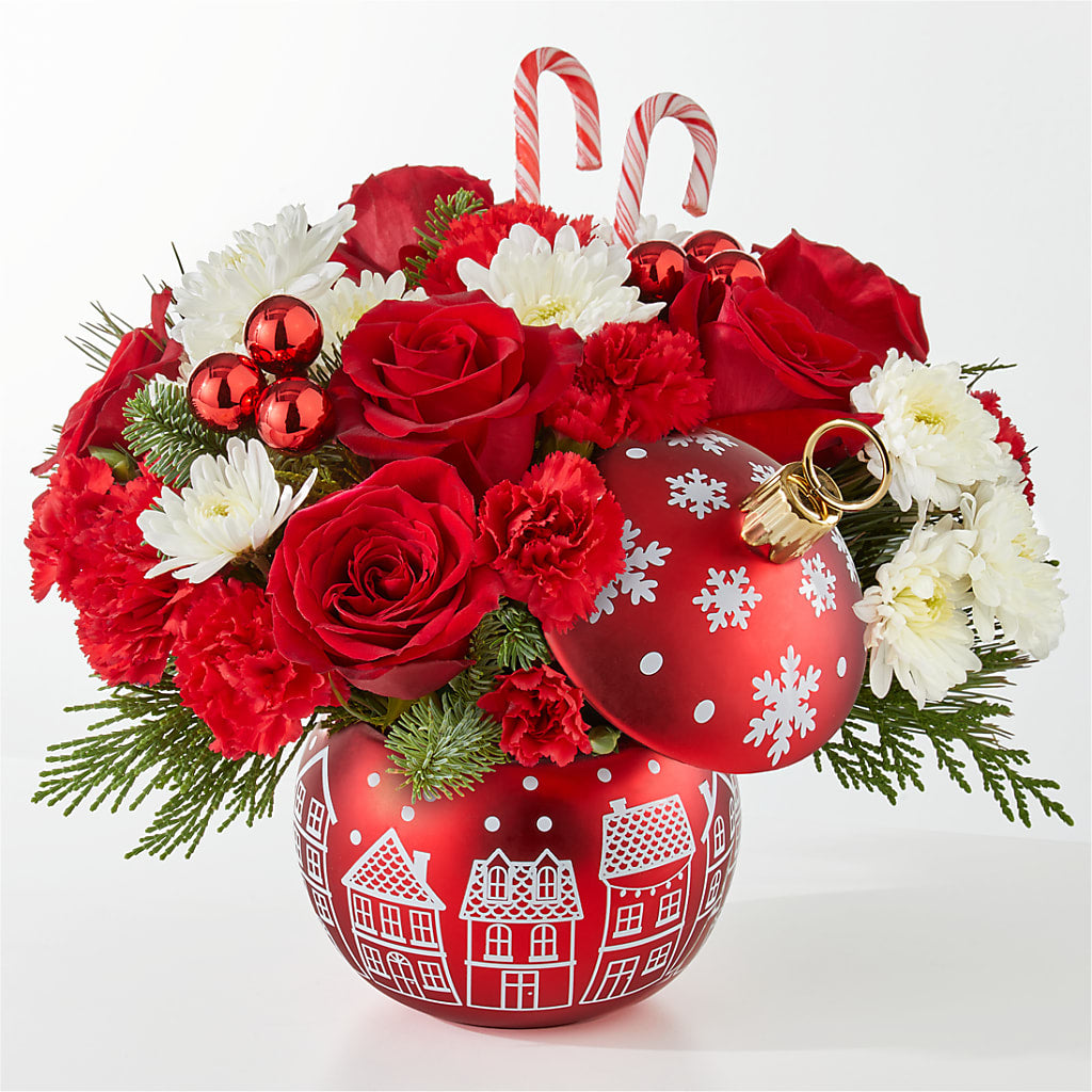 Cheer in the Air Ornament – VICKIE'S FLOWERS, Cypress CA