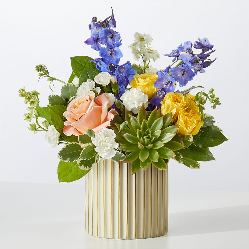 Cobalt Reverie Bouquet – VICKIE'S FLOWERS, Cypress CA