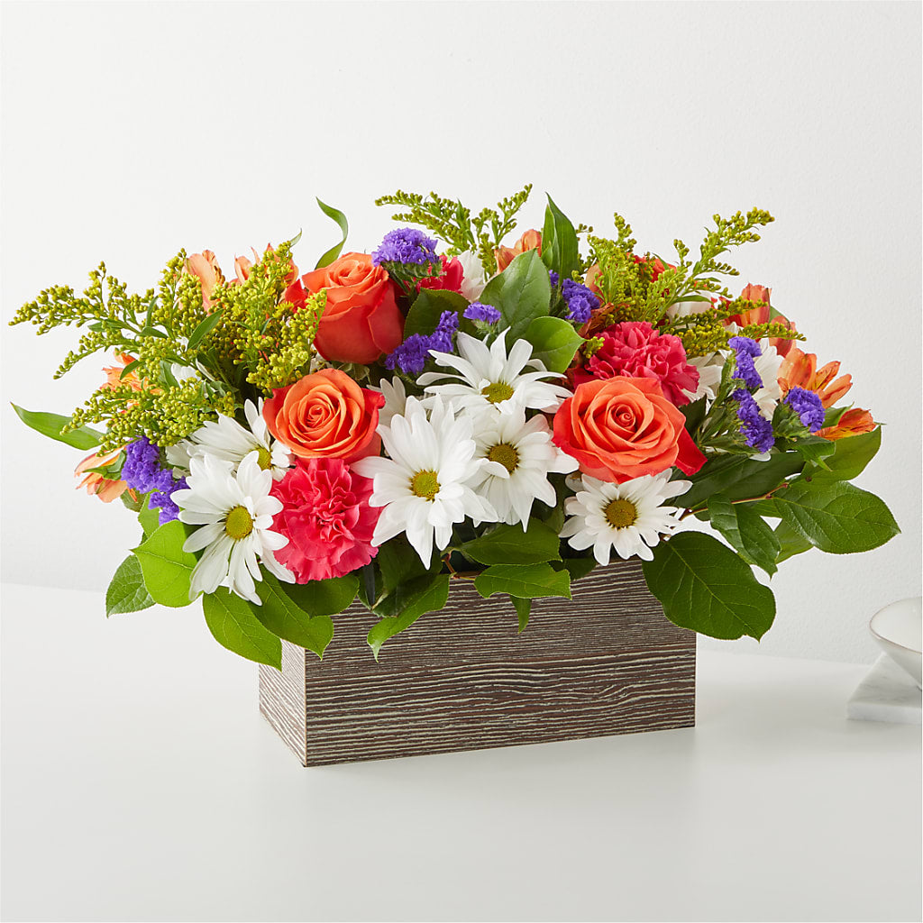 Oopsie Daisy Box Bouquet – VICKIE'S FLOWERS, Cypress CA
