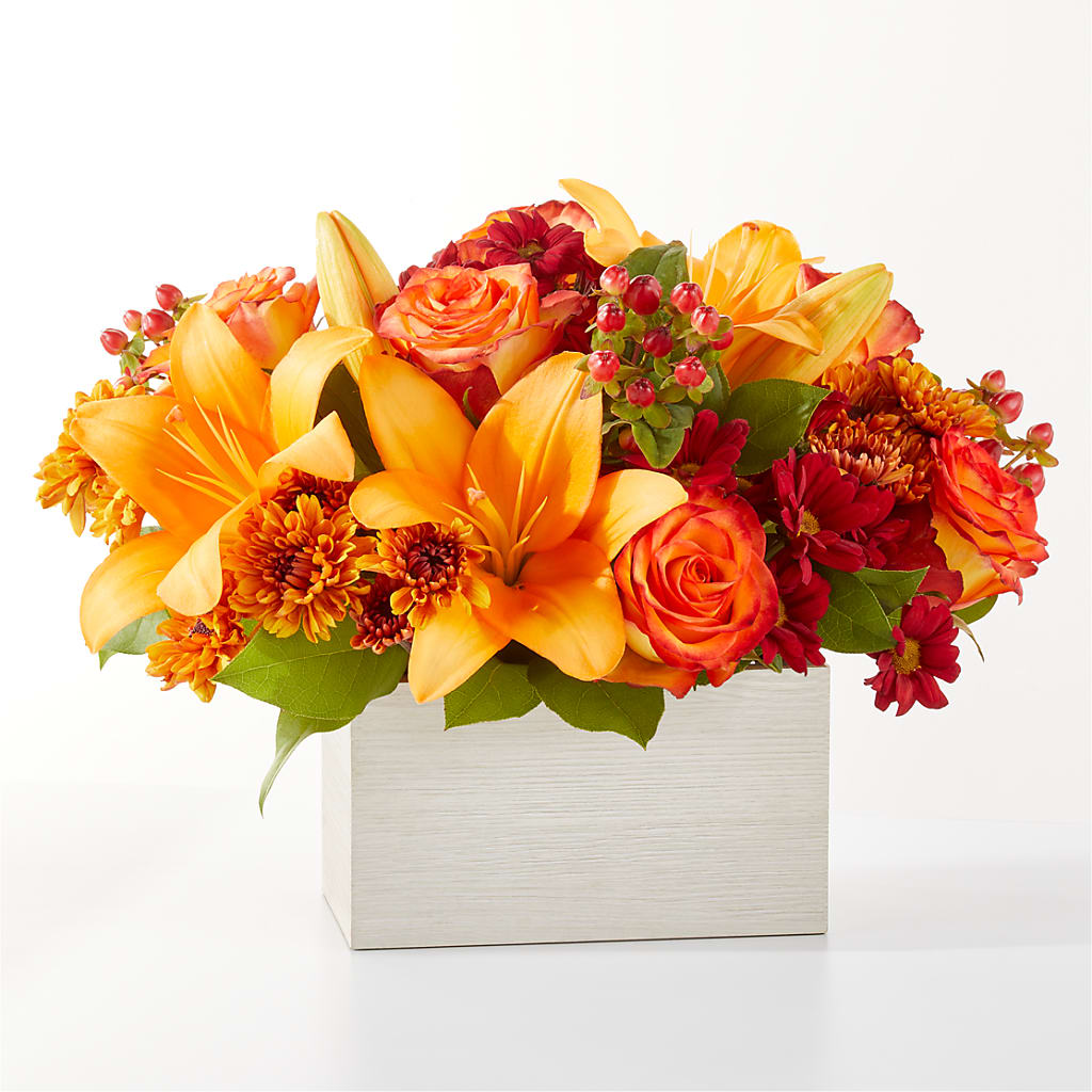 Backyard Bonfire Bouquet – VICKIE'S FLOWERS, Cypress CA