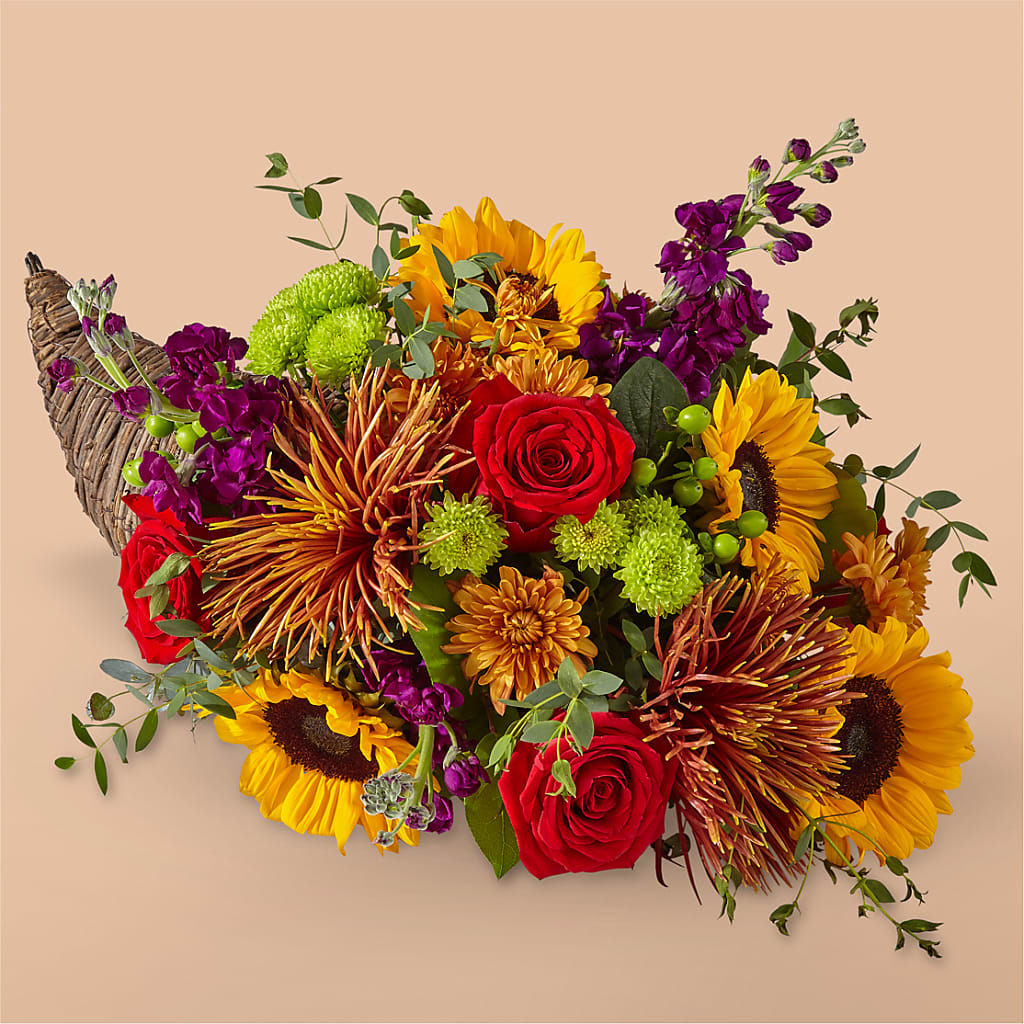 Friendsgiving Cornucopia – VICKIE'S FLOWERS, Cypress CA