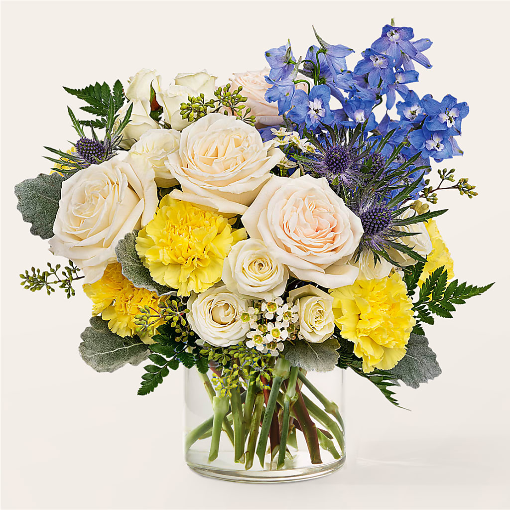Lemon Sorbet Bouquet – VICKIE'S FLOWERS, Cypress CA