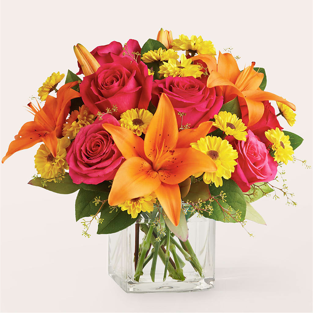 Neon Lights Bouquet – VICKIE'S FLOWERS, Cypress CA