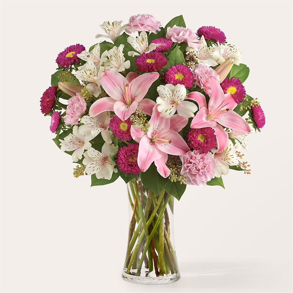 Feeling Fuchsia Bouquet – VICKIE'S FLOWERS, Cypress CA
