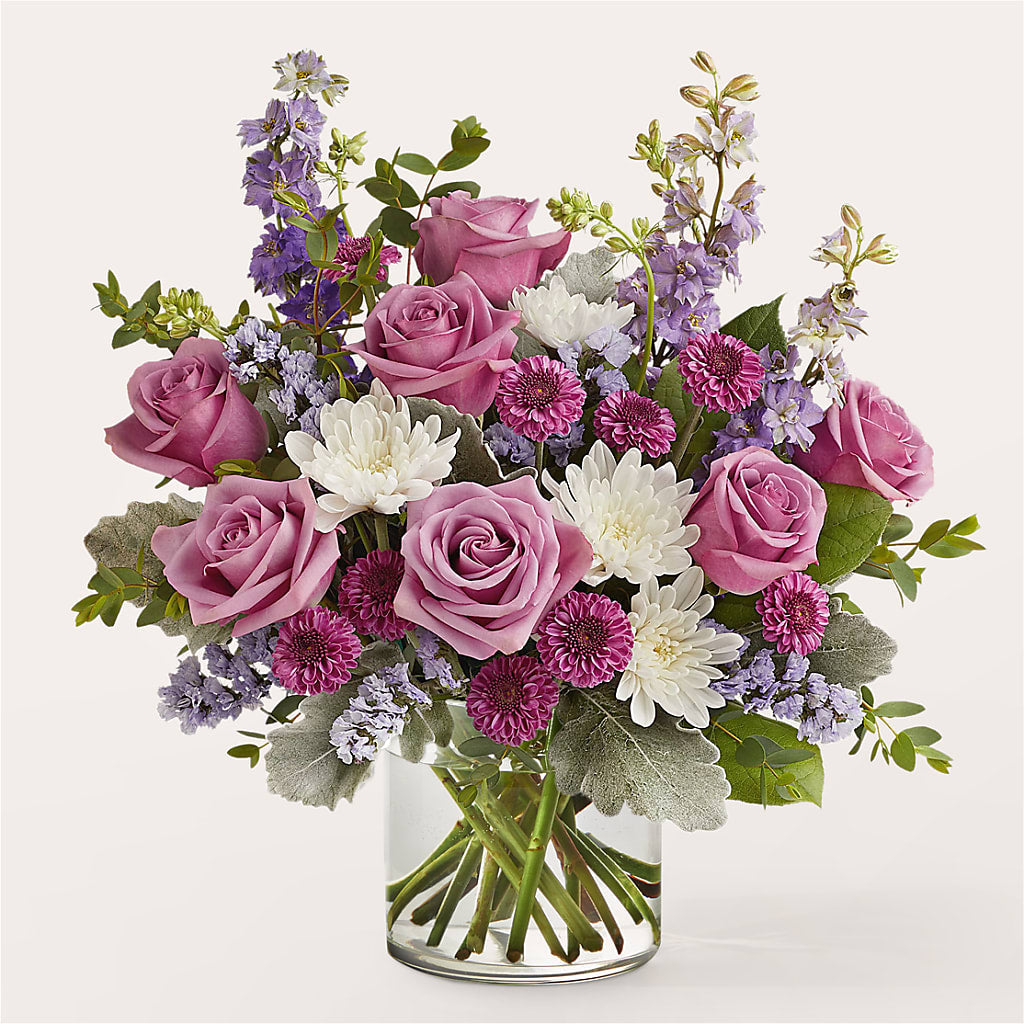 Violet Frost Bouquet – VICKIE'S FLOWERS, Cypress CA