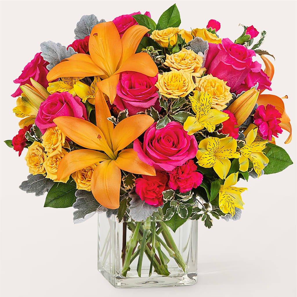 To the Tropics Bouquet – VICKIE'S FLOWERS, Cypress CA