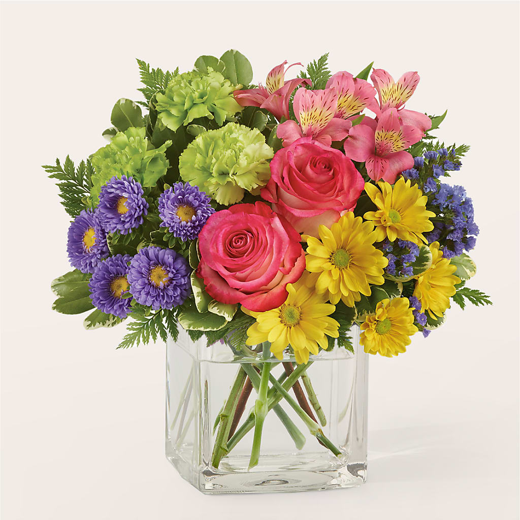 Candy Jar Bouquet – VICKIE'S FLOWERS, Cypress CA
