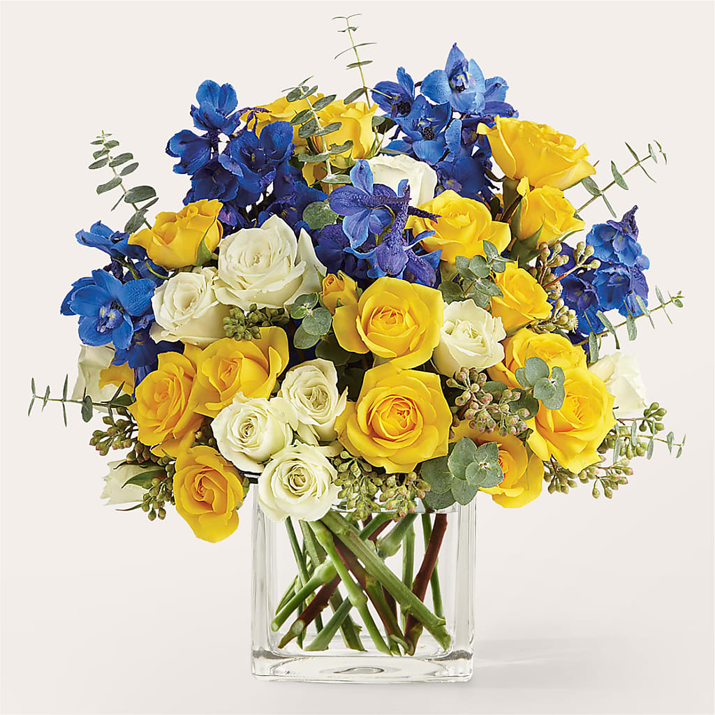 Sparkling Citrine Bouquet – VICKIE'S FLOWERS, Cypress CA