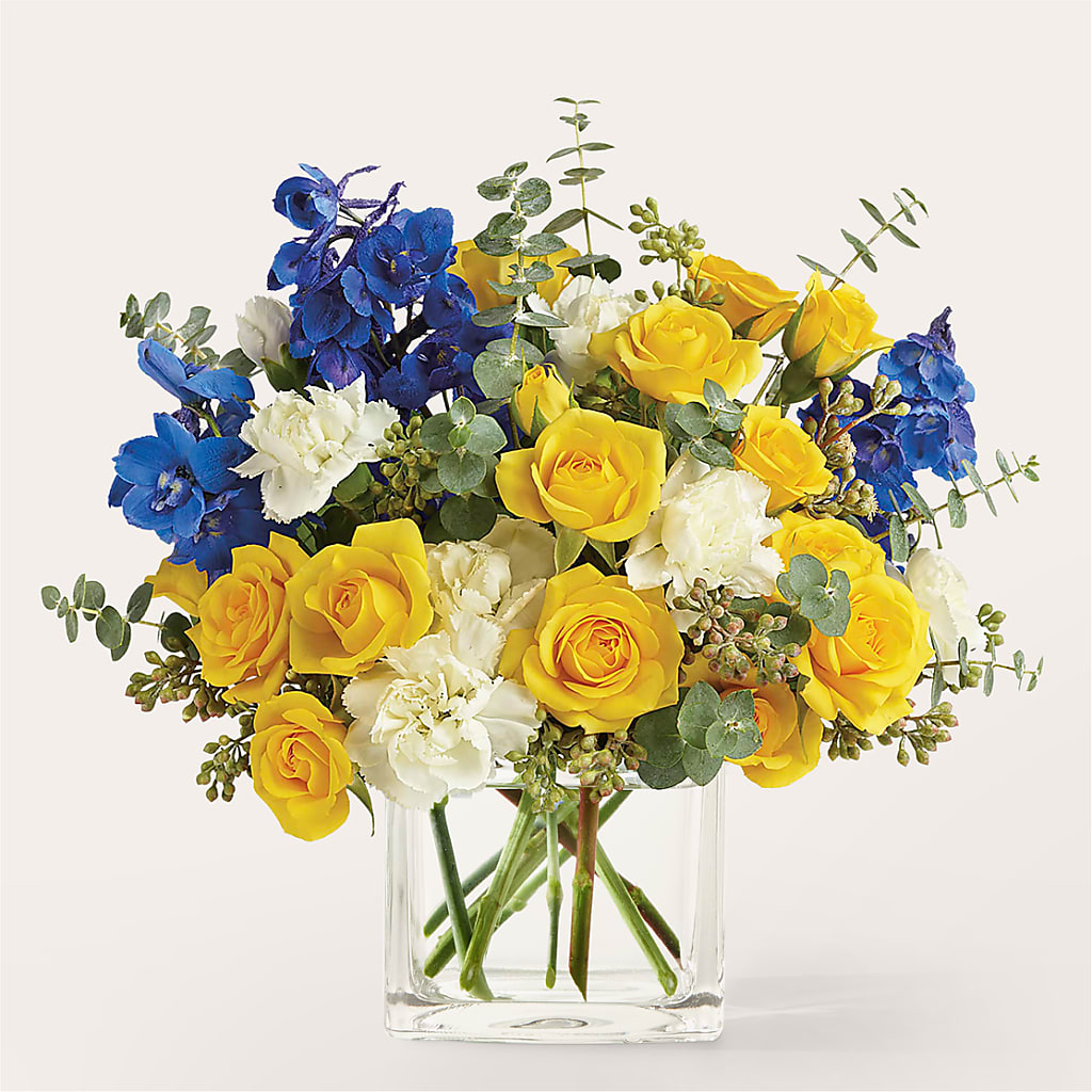 Sparkling Citrine Bouquet – VICKIE'S FLOWERS, Cypress CA