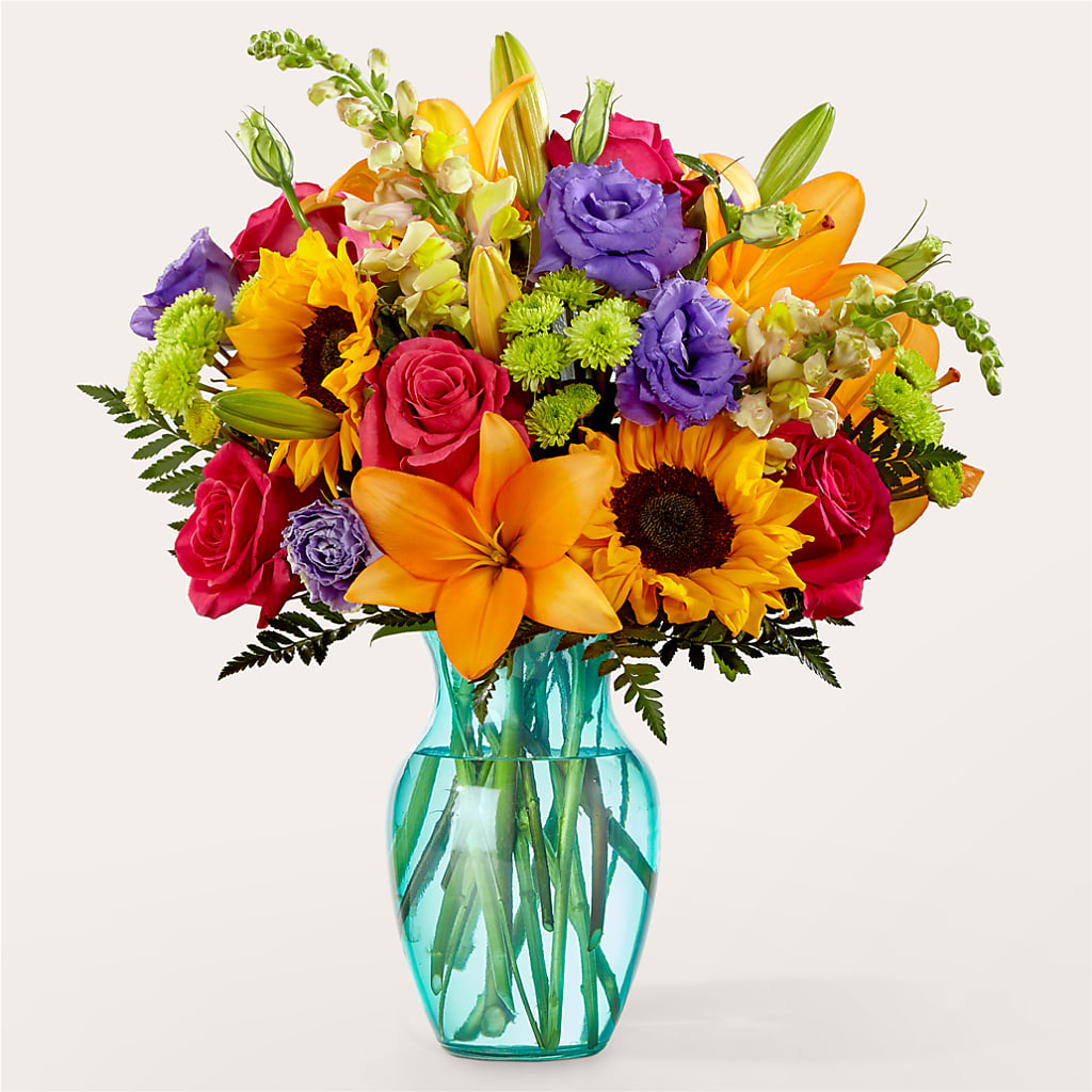 Double Rainbow Bouquet – VICKIE'S FLOWERS, Cypress CA