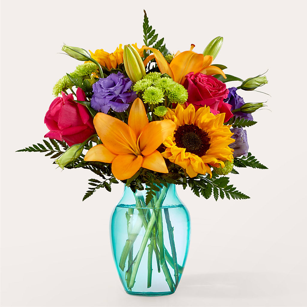 Double Rainbow Bouquet – VICKIE'S FLOWERS, Cypress CA