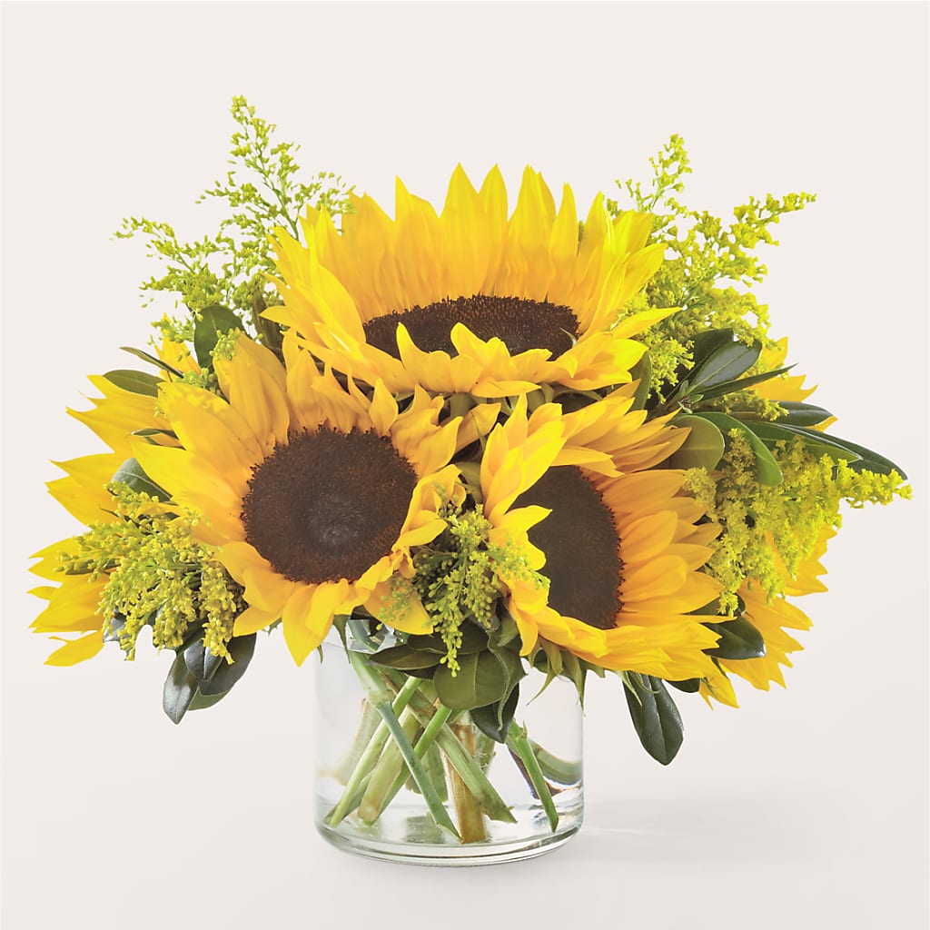 Beaming Sunflower Bouquet – VICKIE'S FLOWERS, Cypress CA
