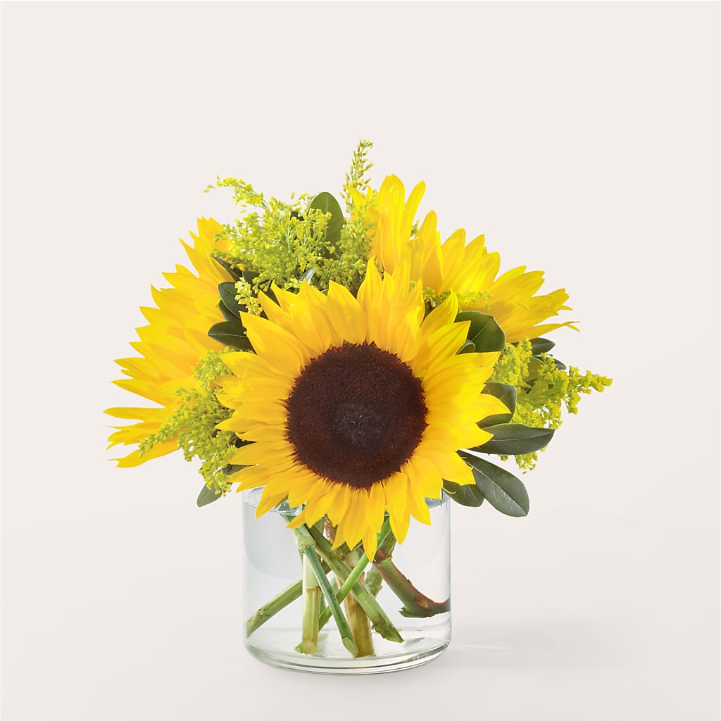 Beaming Sunflower Bouquet – VICKIE'S FLOWERS, Cypress CA