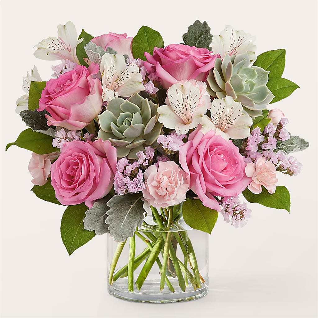 Dusty Rose Bouquet – VICKIE'S FLOWERS, Cypress CA