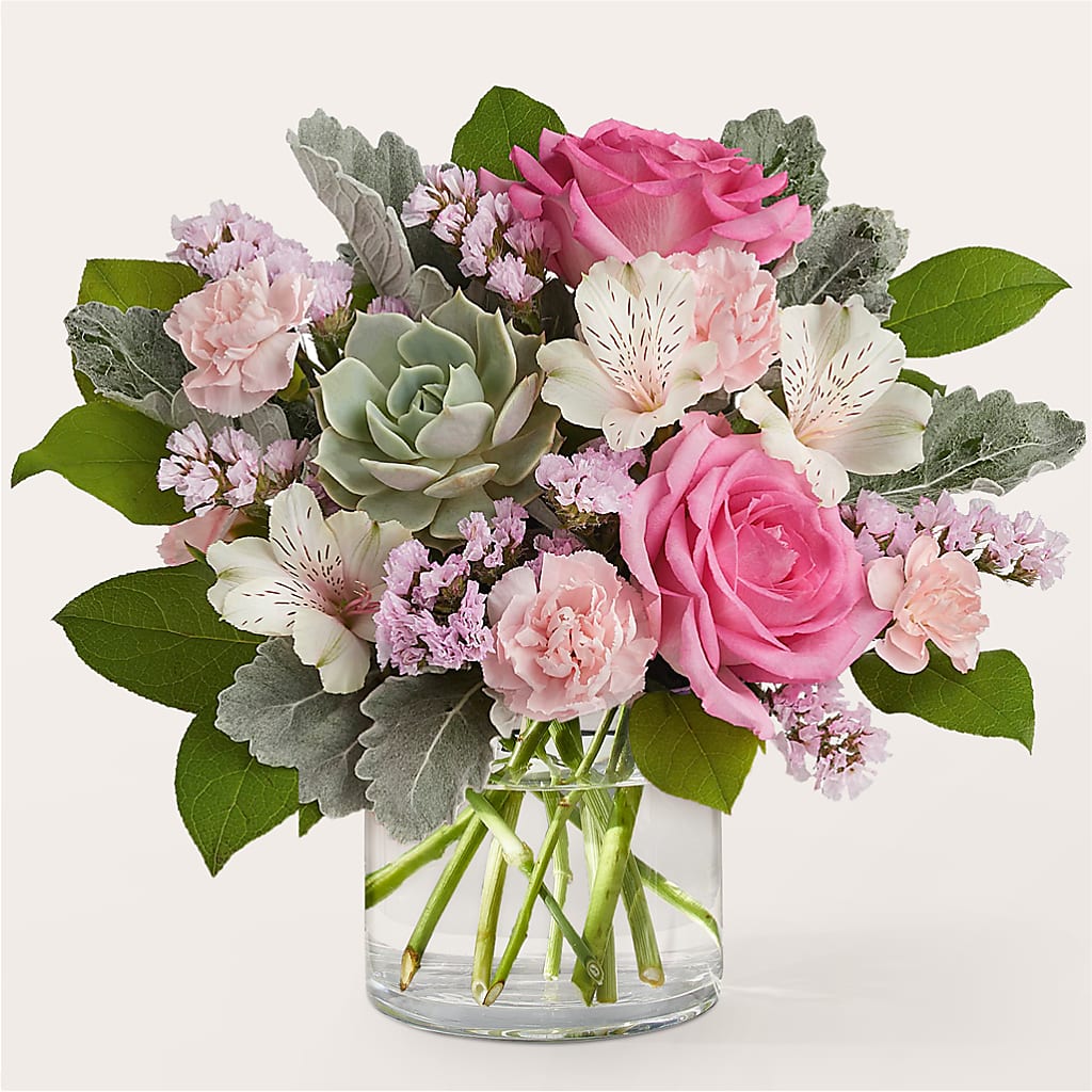 Dusty Rose Bouquet – VICKIE'S FLOWERS, Cypress CA