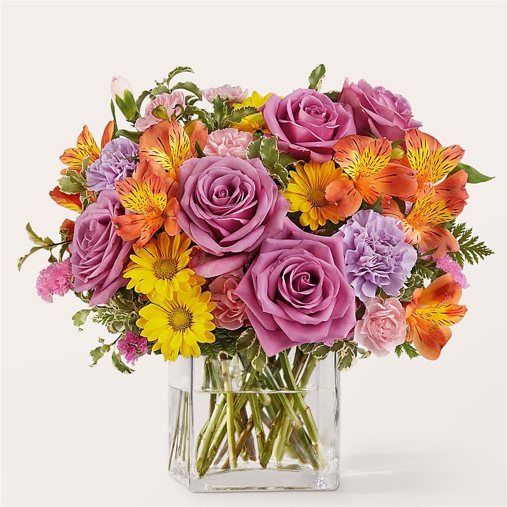 Shades of Happiness Bouquet – VICKIE'S FLOWERS, Cypress CA