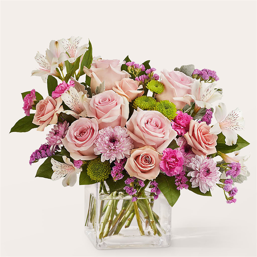Pink Suede Bouquet – VICKIE'S FLOWERS, Cypress CA