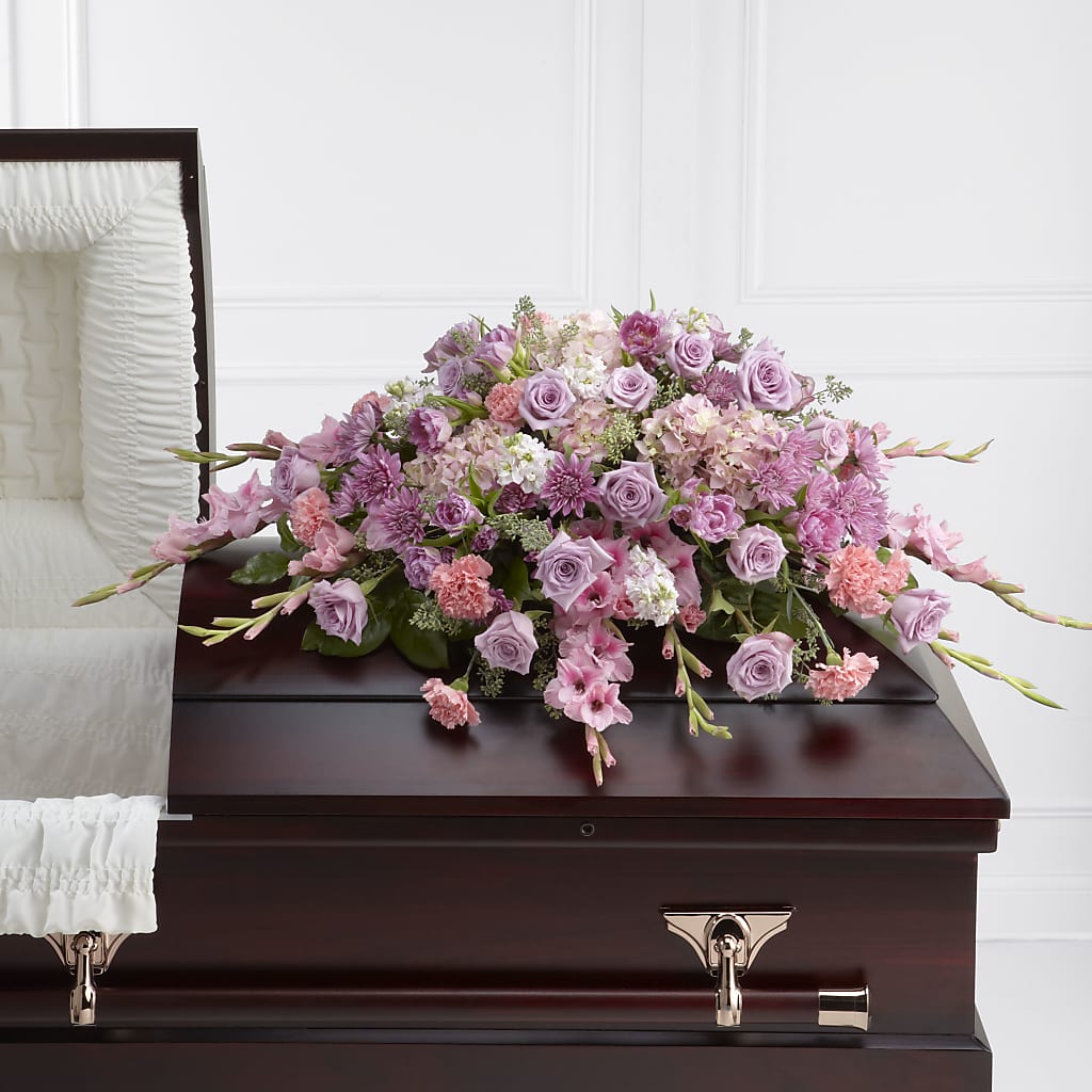 Immorata Casket Spray – VICKIE'S FLOWERS, Cypress CA
