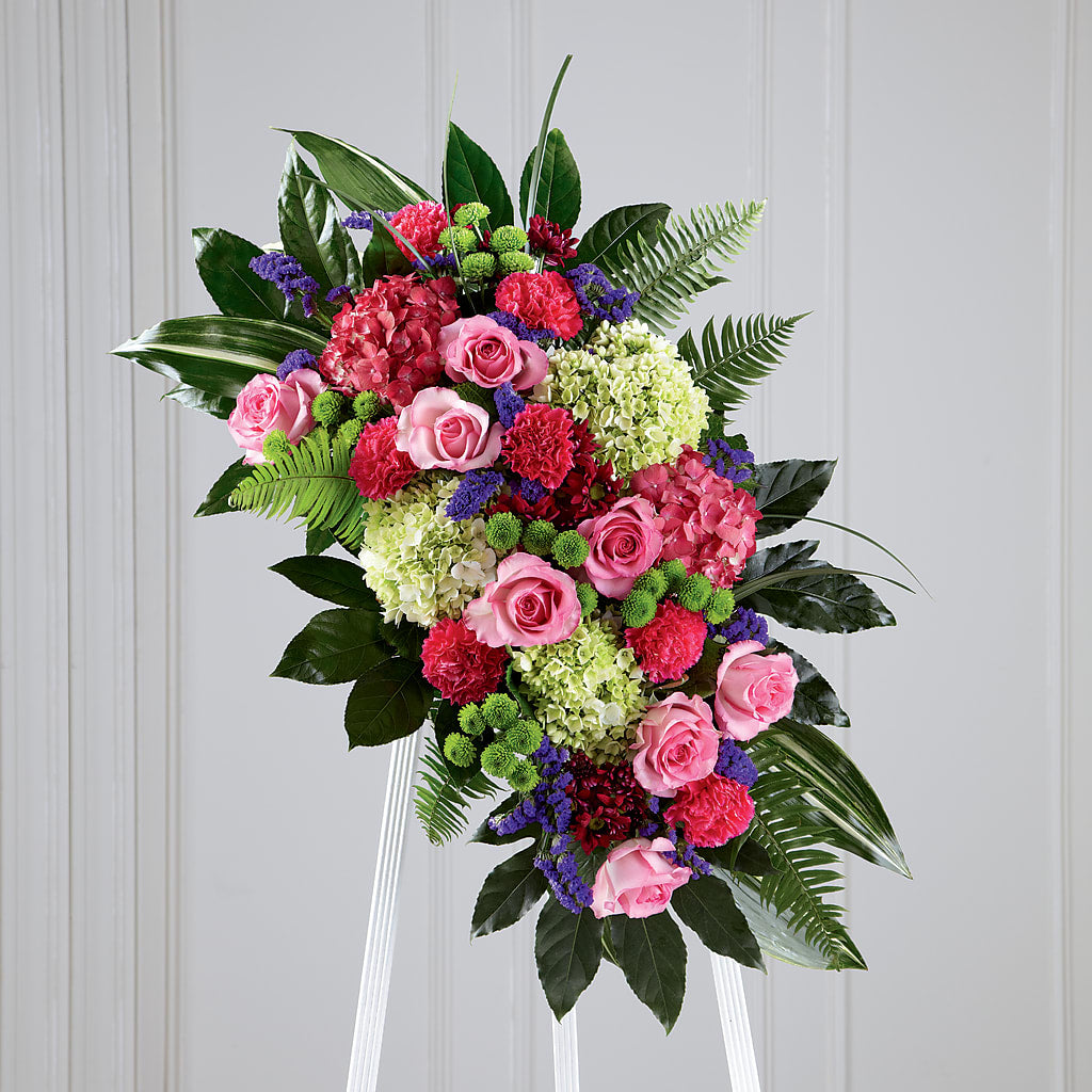 Refreshing Mix Standing Spray – VICKIE'S FLOWERS, Cypress CA