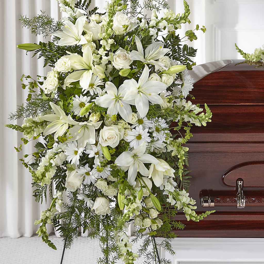 Loving Thoughts Standing Spray – VICKIE'S FLOWERS, Cypress CA