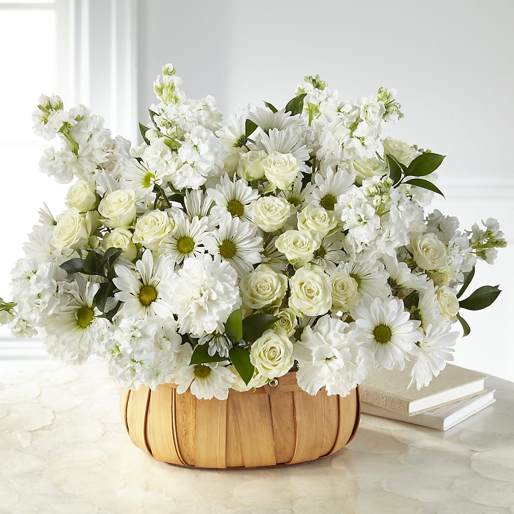 Graceful Garden Basket – VICKIE'S FLOWERS, Cypress CA