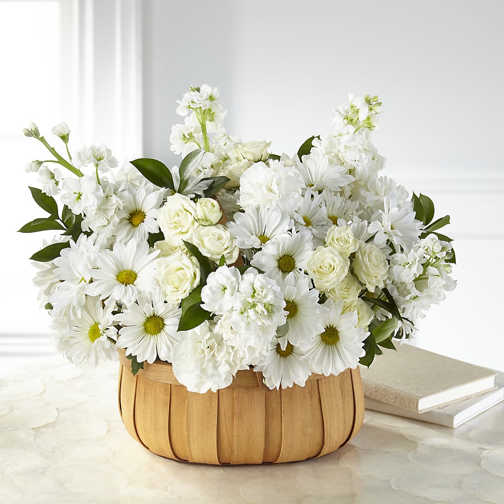 Graceful Garden Basket – VICKIE'S FLOWERS, Cypress CA