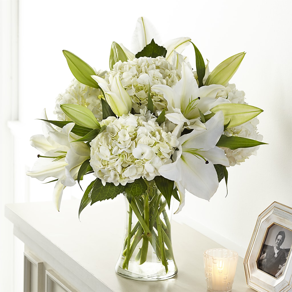 Compassionate Lily Bouquet – VICKIE'S FLOWERS, Cypress CA