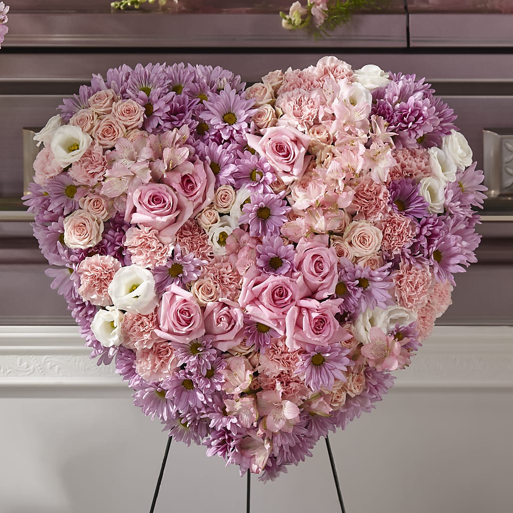 Heaven's Light Heart – VICKIE'S FLOWERS, Cypress CA