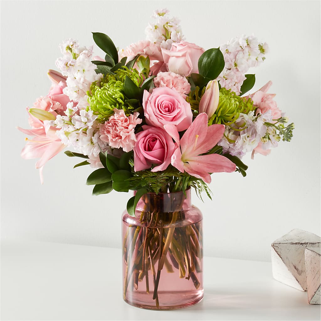 Pretty in Pink Bouquet – VICKIE'S FLOWERS, Cypress CA