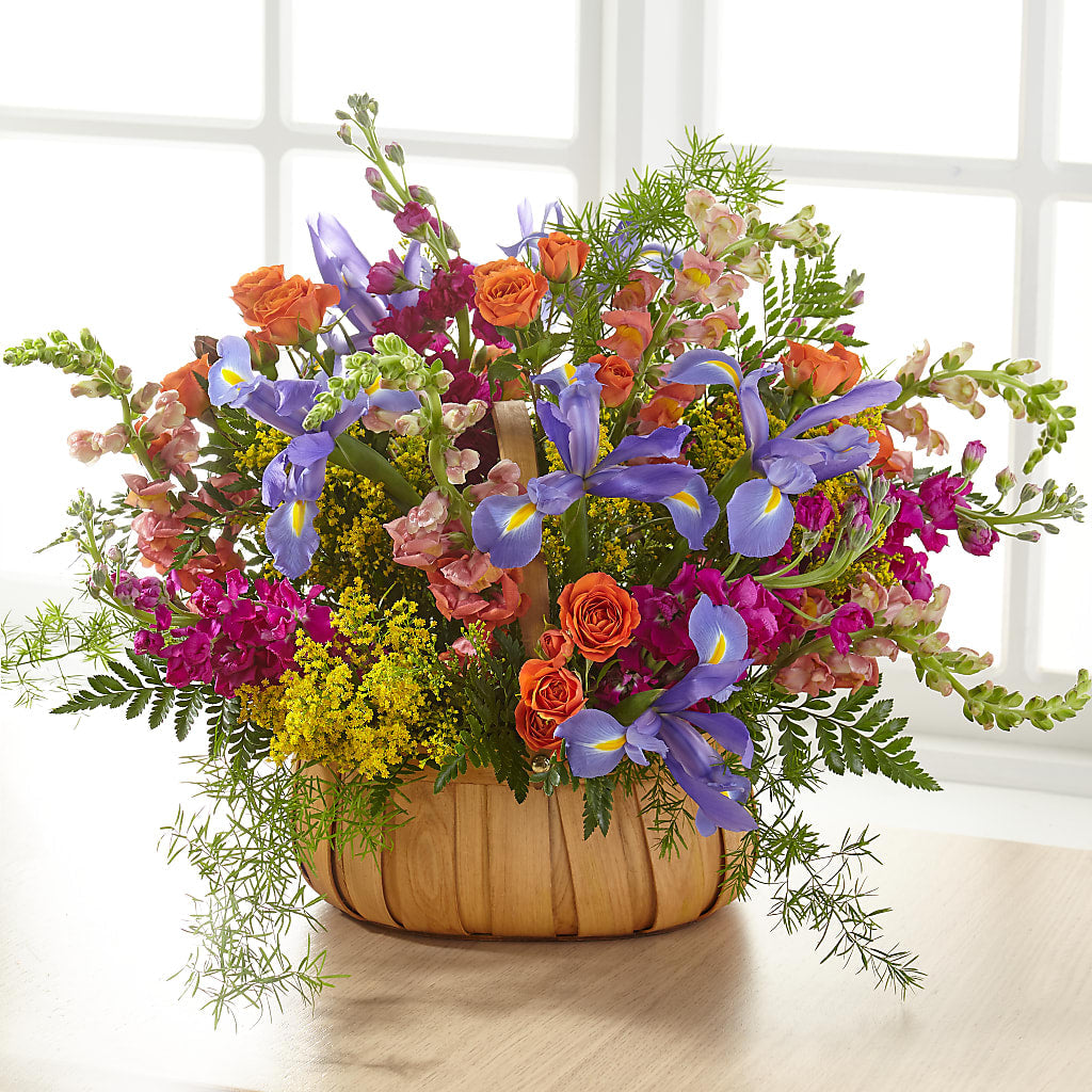 Garden of Life Basket – VICKIE'S FLOWERS, Cypress CA