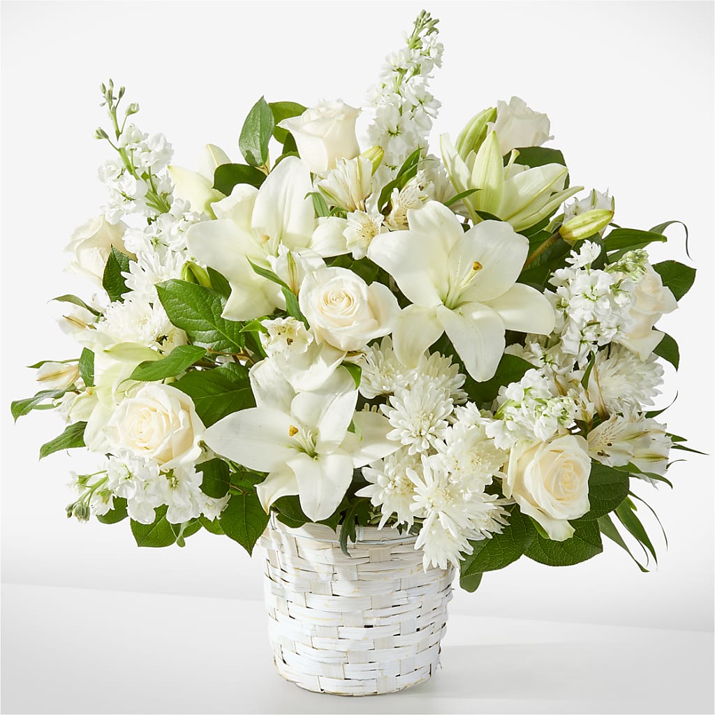 Peaceful Reflections Arrangement – VICKIE'S FLOWERS, Cypress CA