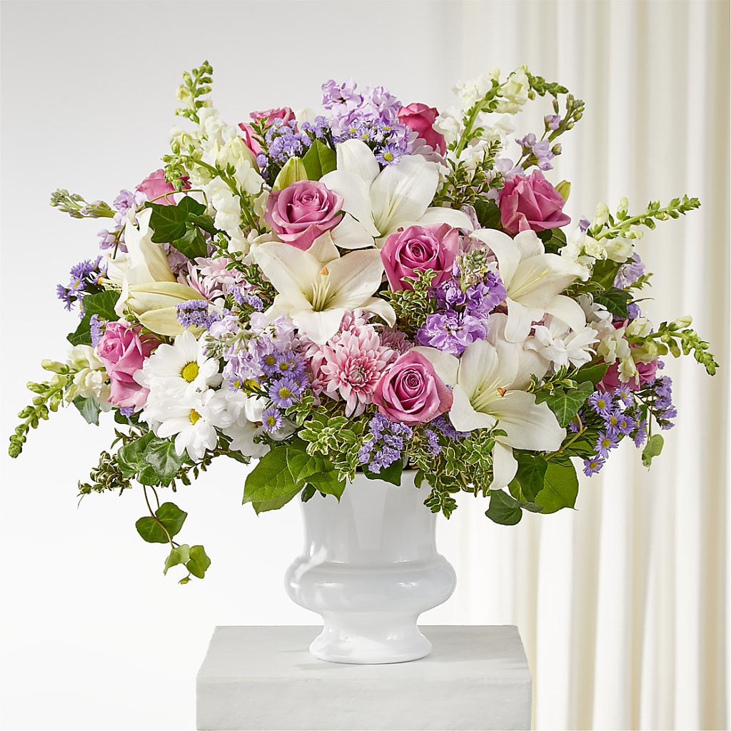 Remarkable Life Urn Arrangement – VICKIE'S FLOWERS, Cypress CA