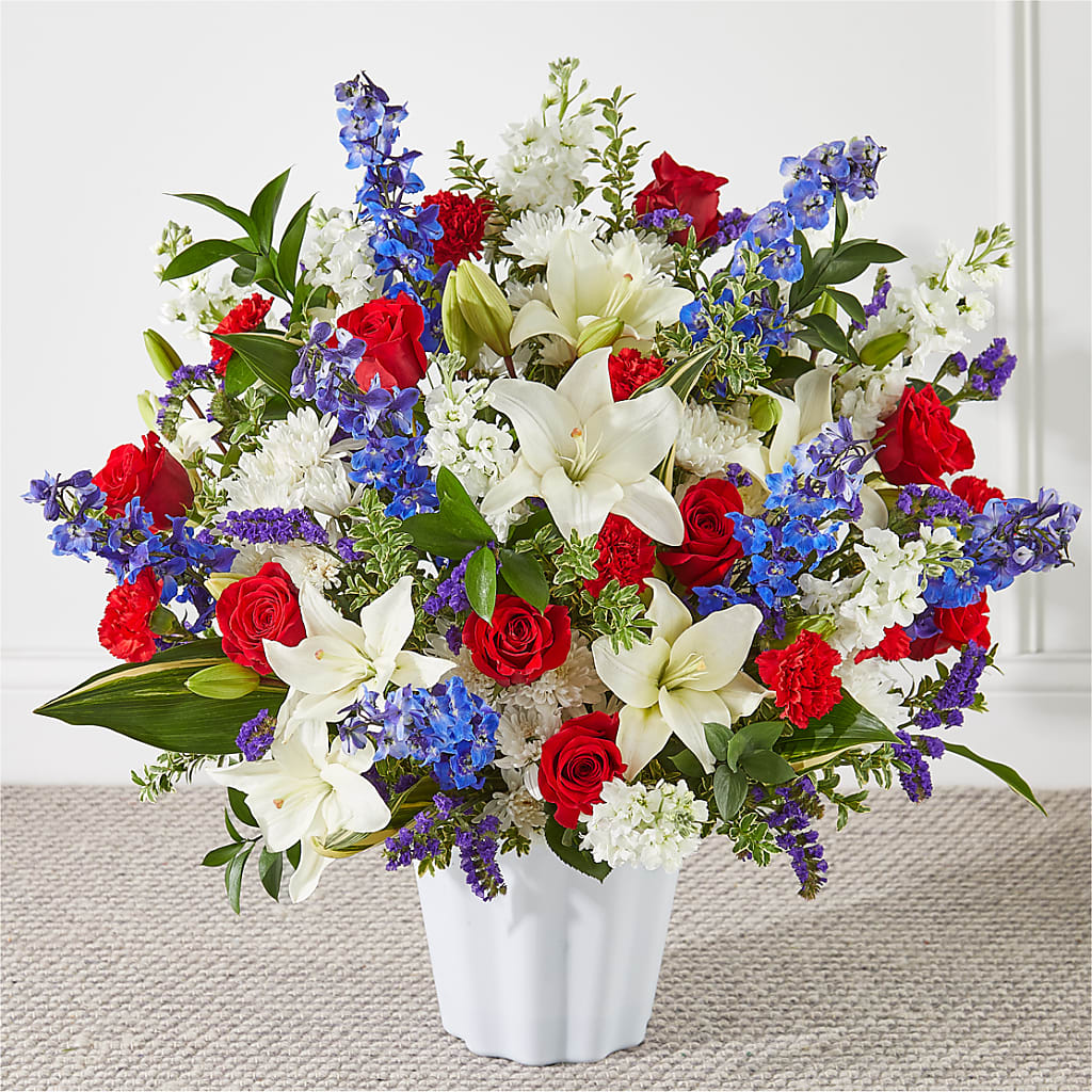 Consoled Floor Basket – VICKIE'S FLOWERS, Cypress CA