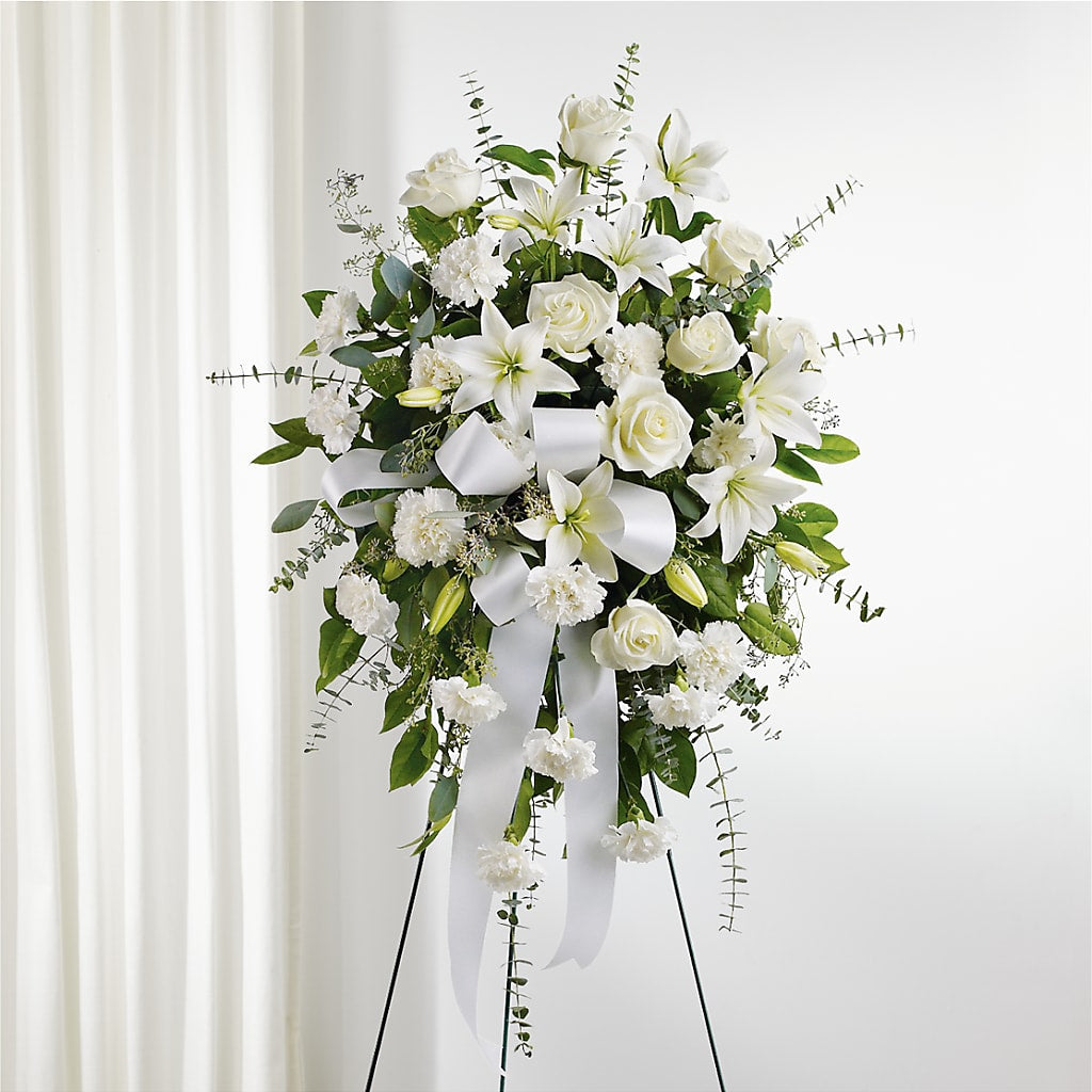 With Care Standing Spray – VICKIE'S FLOWERS, Cypress CA