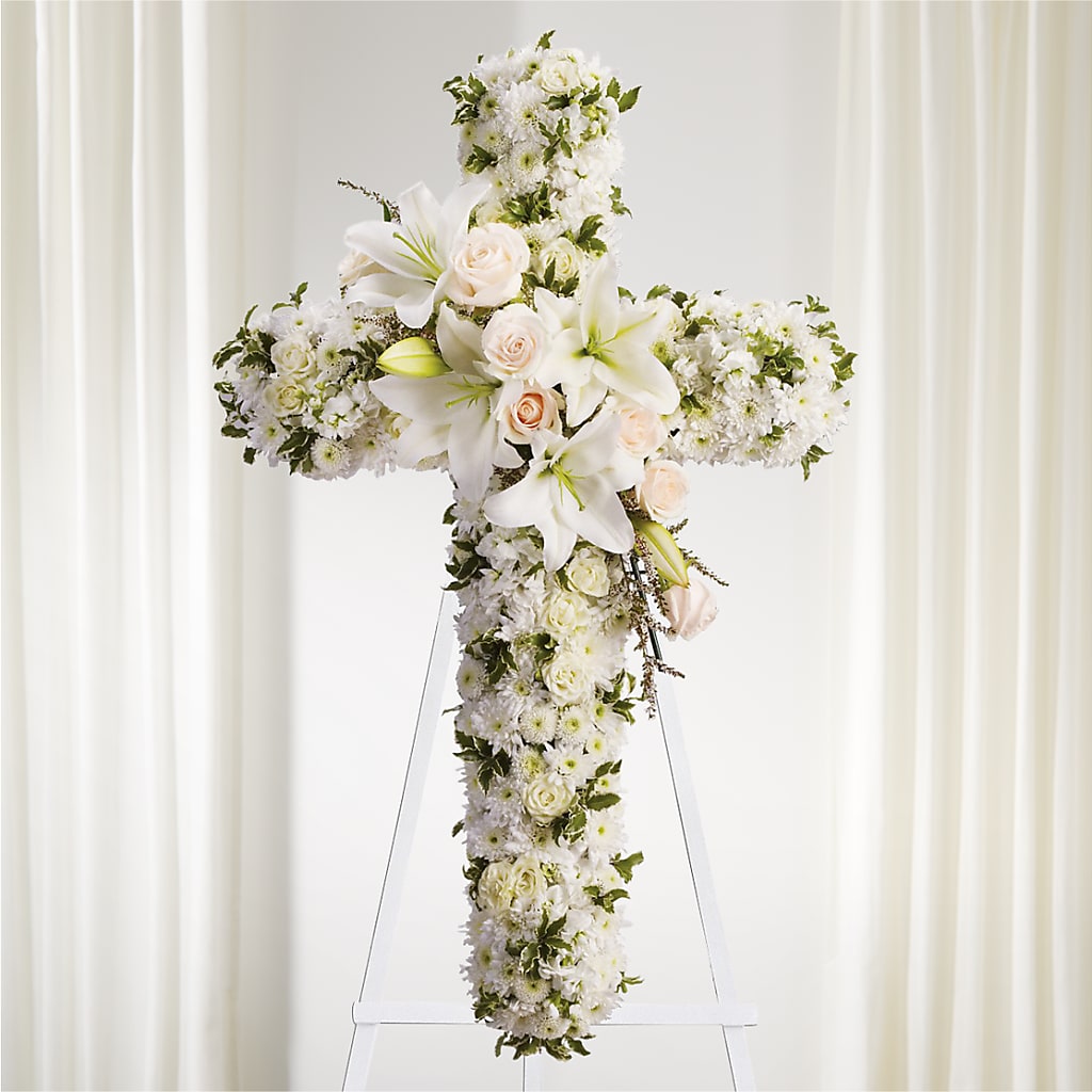 Spiritual Guidance Standing Spray – VICKIE'S FLOWERS, Cypress CA
