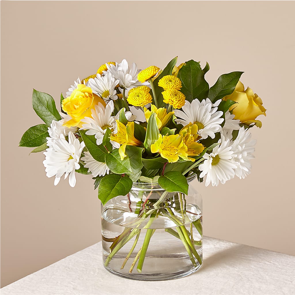 Sunny Sentiments Bouquet – VICKIE'S FLOWERS, Cypress CA