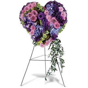 Graceful Tribute Heart – VICKIE'S FLOWERS, Cypress CA