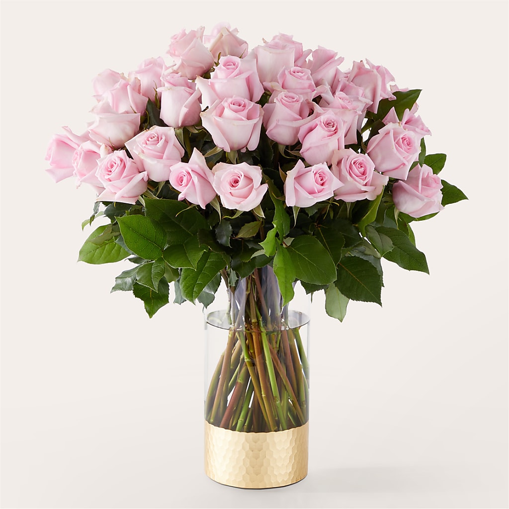 Picture Perfect Pink Rose Bouquet – VICKIE'S FLOWERS, Cypress CA