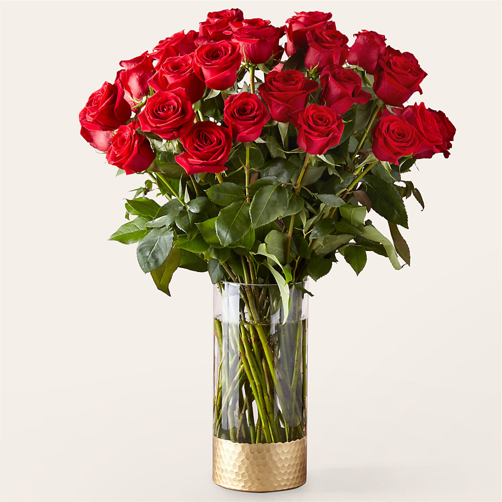 Classic Love Red Rose Bouquet – VICKIE'S FLOWERS, Cypress CA