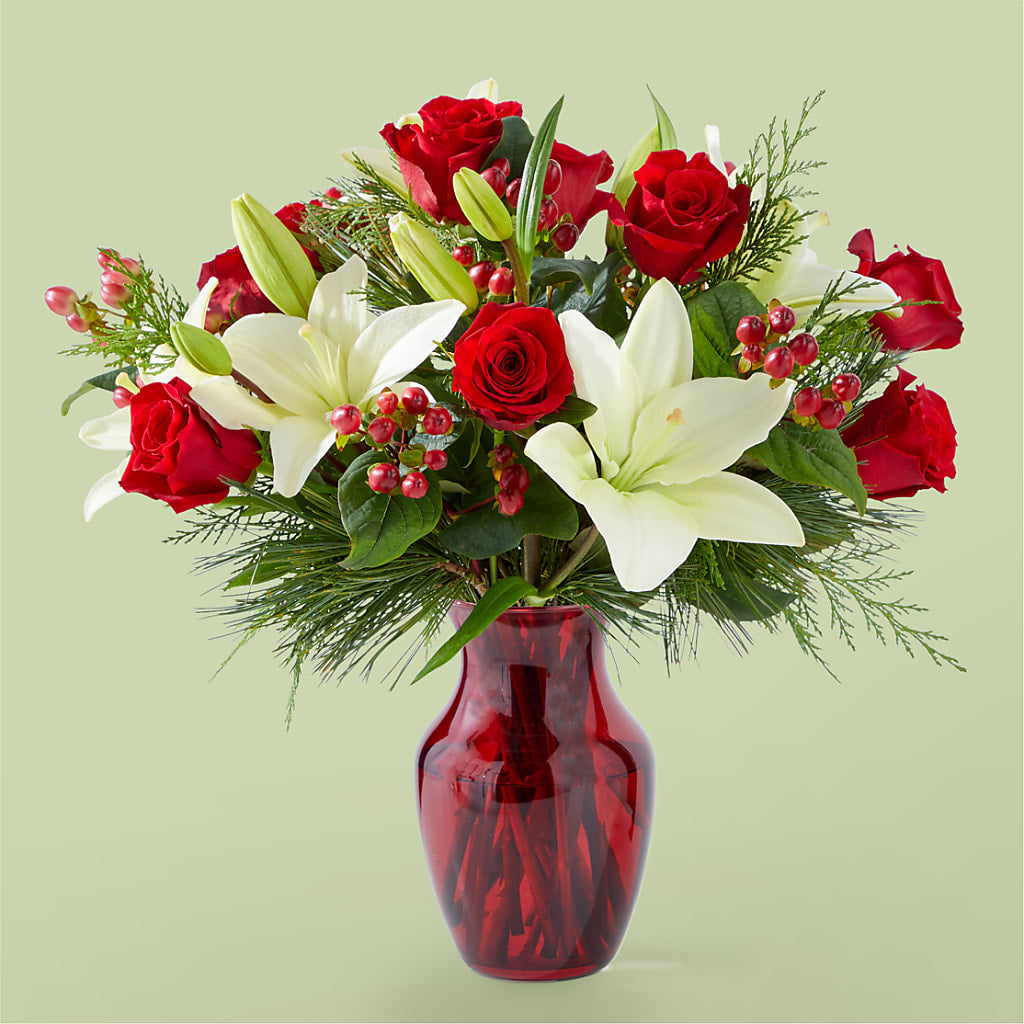 Evergreen Delight Bouquet – VICKIE'S FLOWERS, Cypress CA