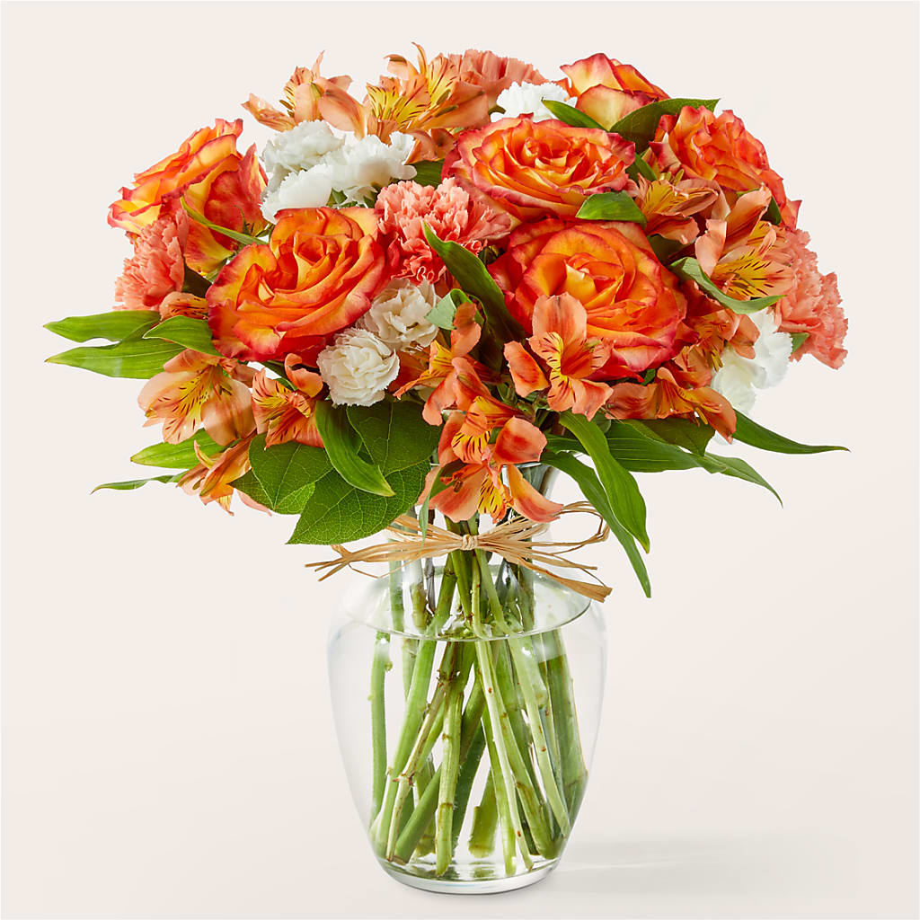 Apricot Glow Bouquet – VICKIE'S FLOWERS, Cypress CA