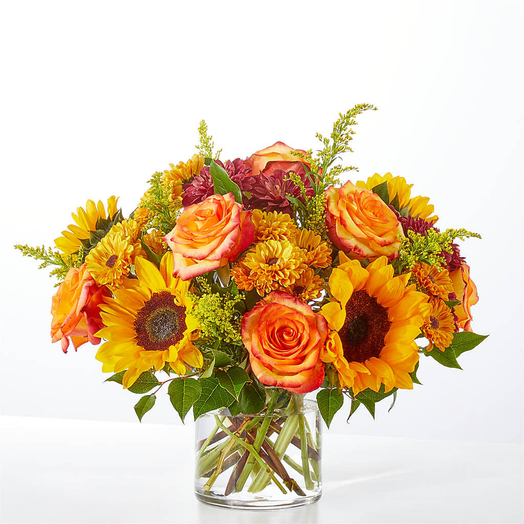 Flannel Scarf Bouquet – VICKIE'S FLOWERS, Cypress CA
