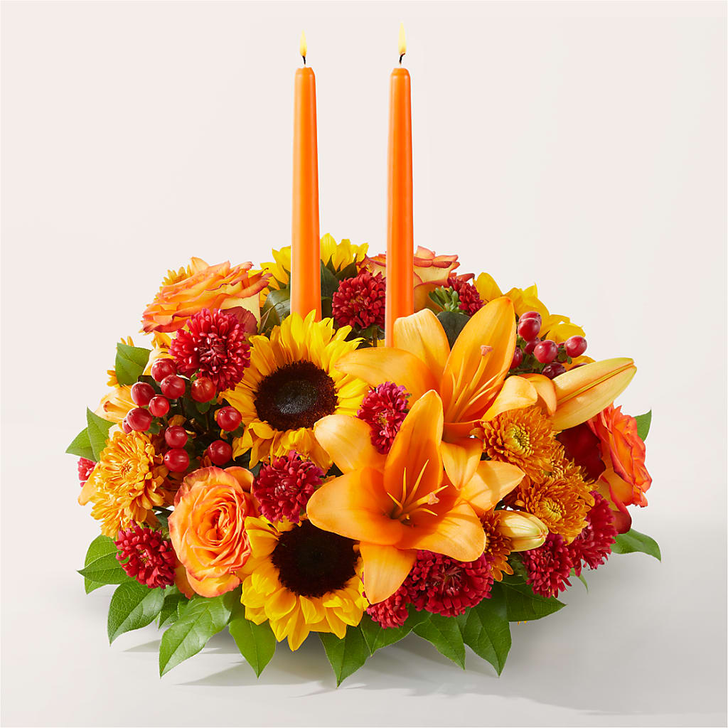 Grateful Centerpiece – VICKIE'S FLOWERS, Cypress CA