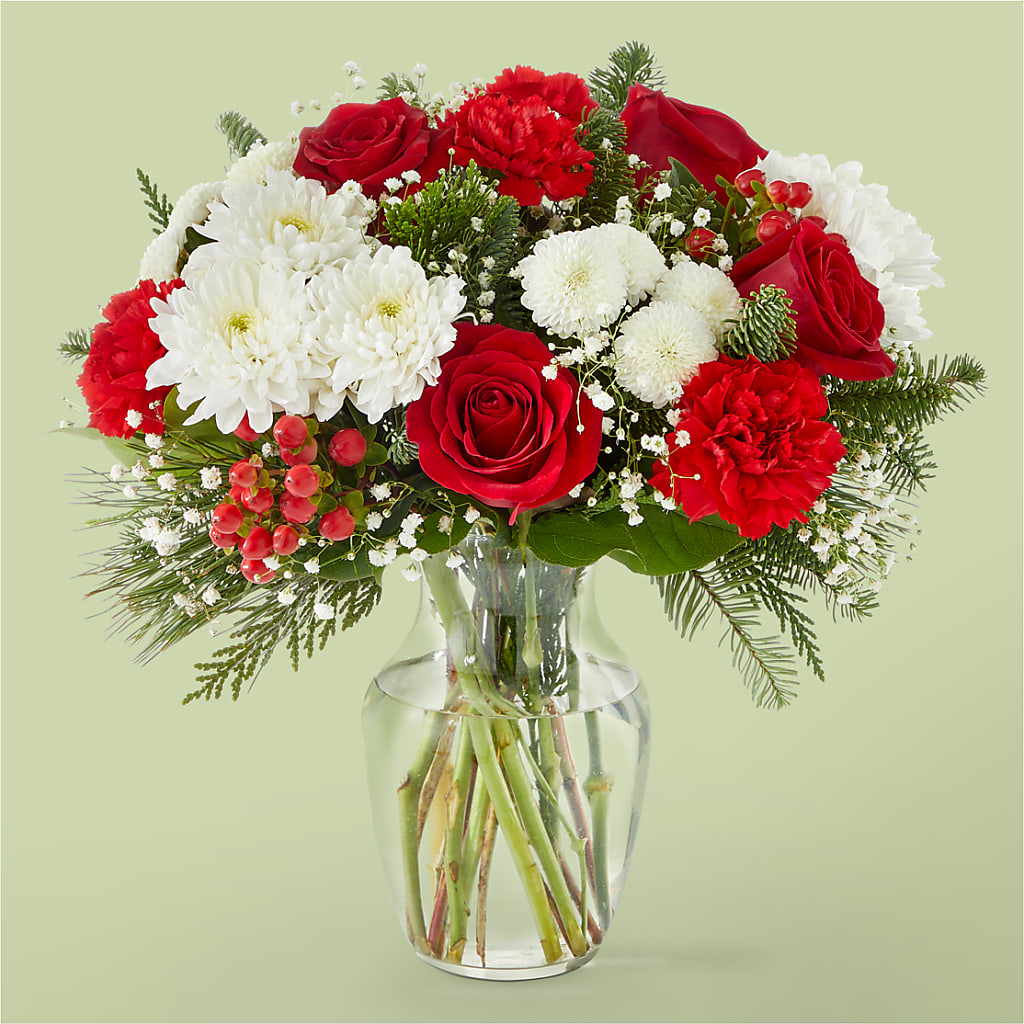 Chance of Flurries Bouquet – VICKIE'S FLOWERS, Cypress CA