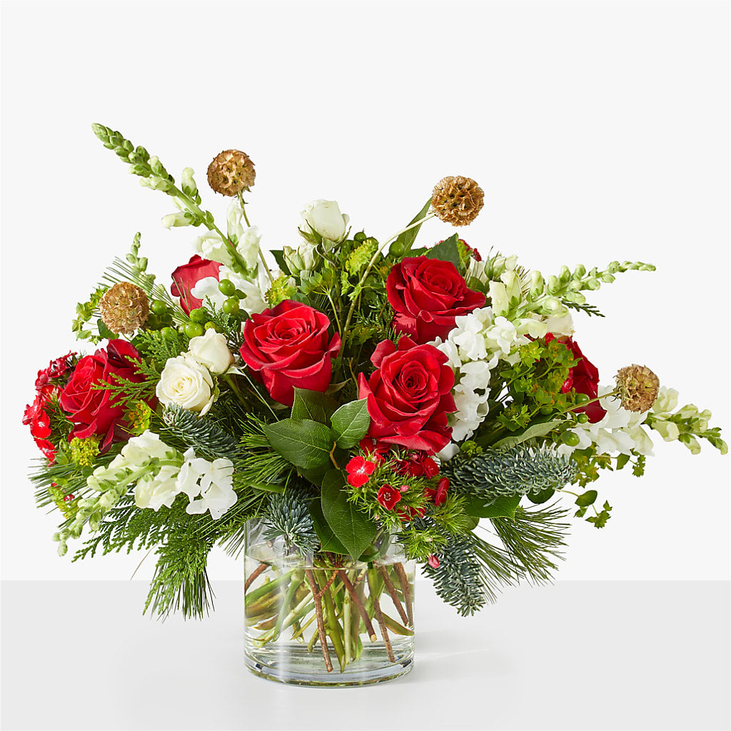 Deck the Halls Bouquet – VICKIE'S FLOWERS, Cypress CA