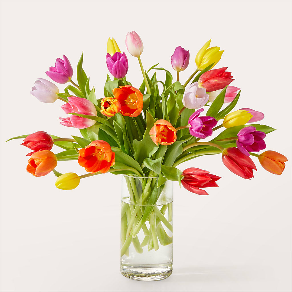Let's Talk Tulips Bouquet – VICKIE'S FLOWERS, Cypress CA